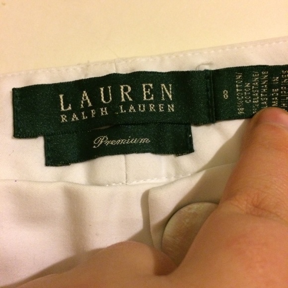 Ralph Lauren Pants - Ralph Lauren White Dress Pants